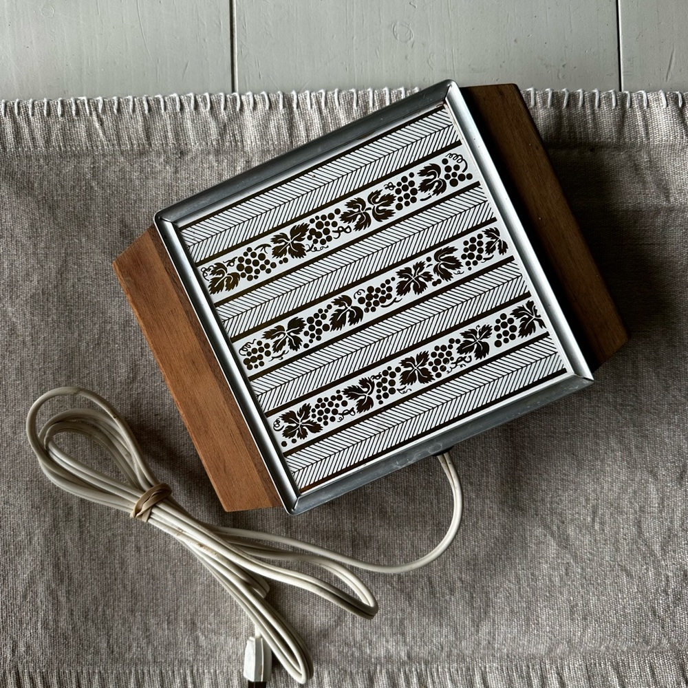 Vintage Electric Warming Tray